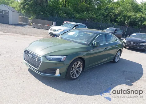 2022 Audi A5 Sportback Premium Plus 40 Tfsi Quattro S Tronic from USA, damaged, VIN WAUCBCF50NA032585